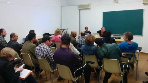 Taller sobre la marca Parque Cultural Sierra de Gata organizado por Diputación