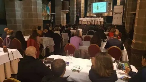 Vista general de la primera jornada profesional Extramadura Gourmet celebrada en San Martín