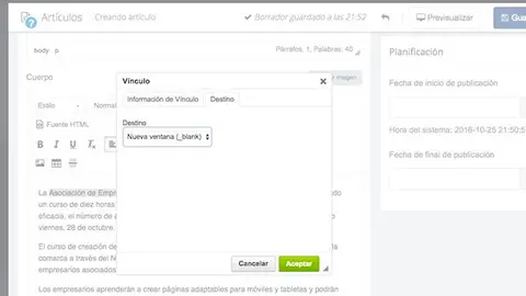 Adminstrador web autogestionable de www.sierradegataidigal.es desarrollado por Opennemas