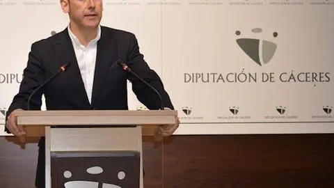 Alfredo Aguilera, portavoz del PP en la Diputación de Cáceres