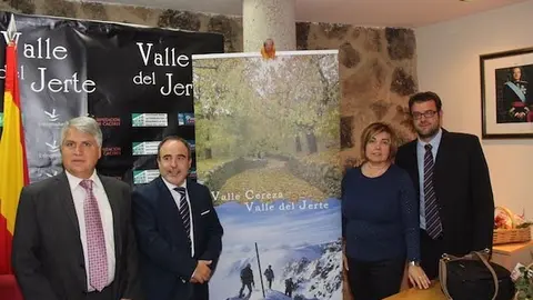 Inauguración de la otoñada en el Valle del Jerte