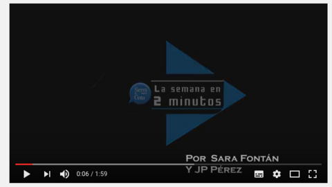Cabecera del informativo TV La Semana en dos minutos, creado por iRCom
