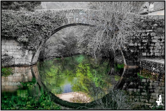 2.- TOPO. Puente Medieval de Carreciá. (Acebo) (1)