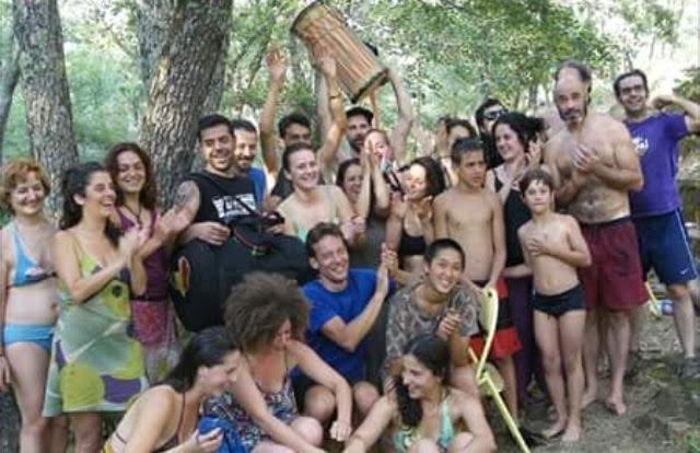 I Encuentro Afrogatuno en la piscina de Villasbuenas de Gata